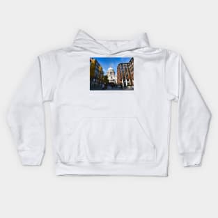 St Pauls Cathedral London and people Kids Hoodie